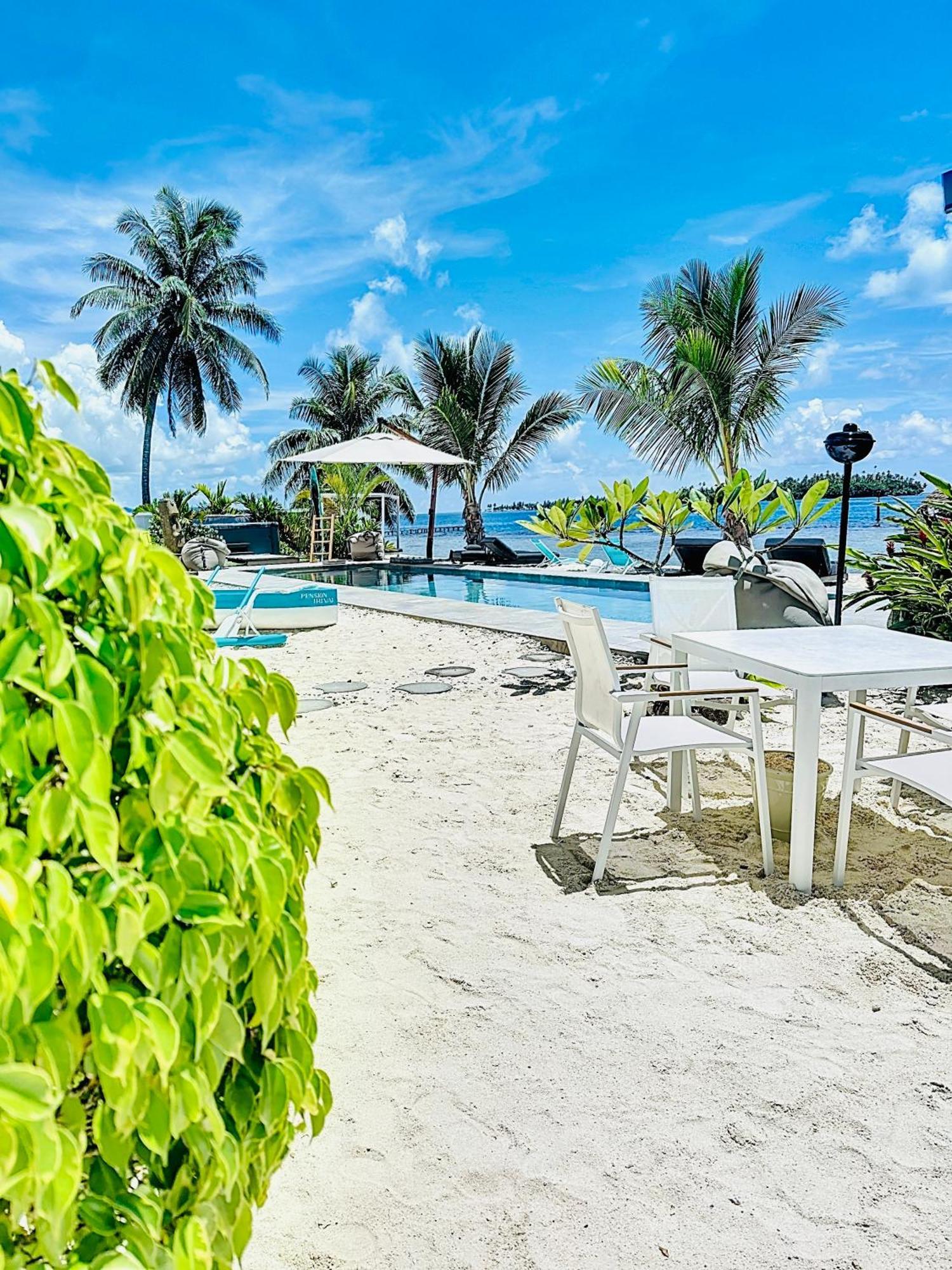 Pension Irivai, Appartement Uo Uo 3 Chambres Vue Mer Uturoa Exteriér fotografie
